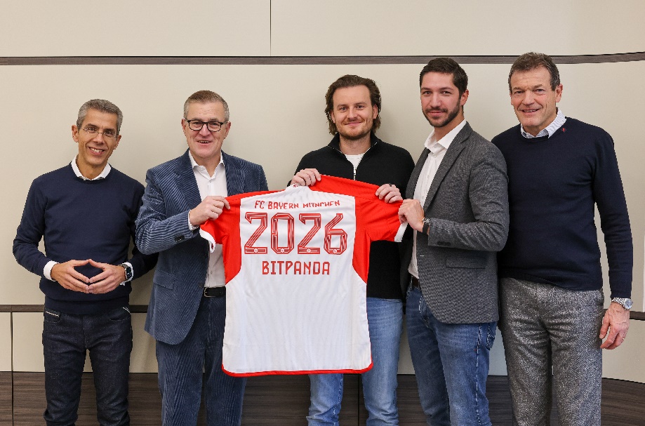 Das österreichische FinTech-Einhorn Bitpanda schliesst eine langfristige Partnerschaft mit Deutschlands Fussball-Rekordmeister und wird exklusiver Krypto-Partner des FC Bayern München.
